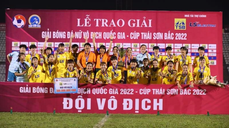 Vô địch Giải nữ VĐQG 2022, TP.HCM khẳng định vị thế số 1