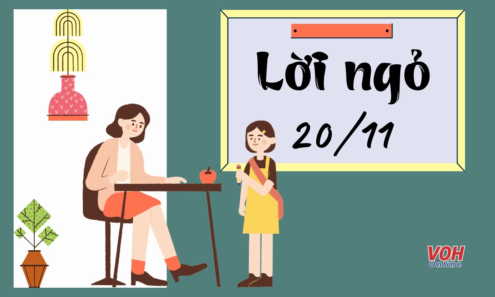 Top 20 lời ngỏ 20/11 viết báo tường, tập san hay, ý nghĩa nhất