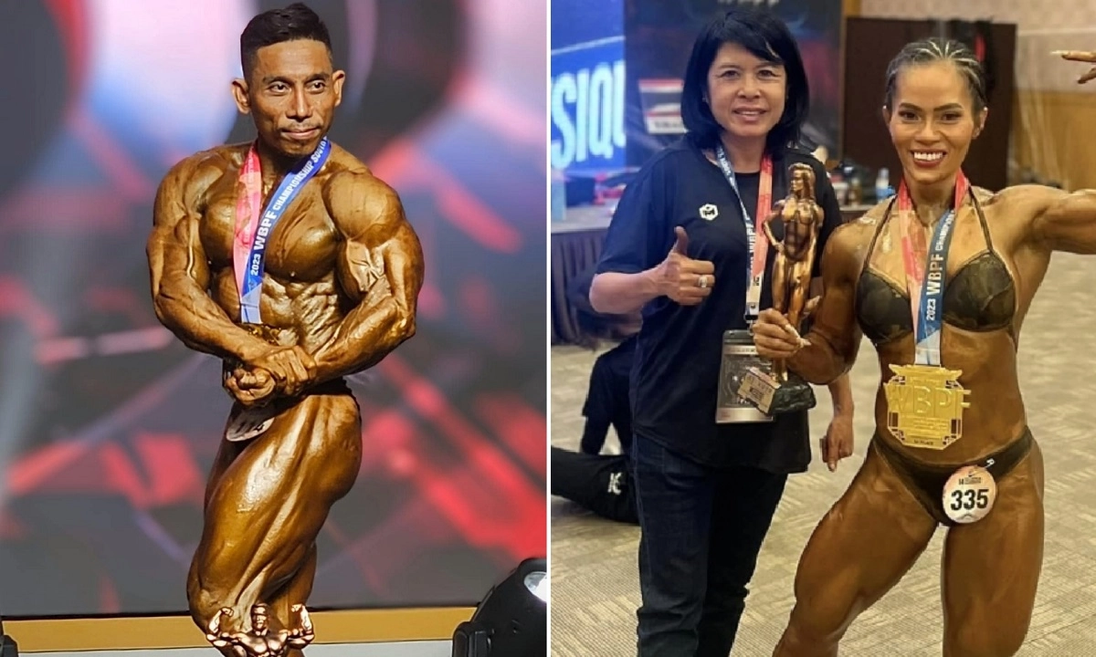 Phạm Văn Mách giành HCV ở tuổi 47, thể hình Việt Nam tưng bừng ngày ra quân giải thế giới