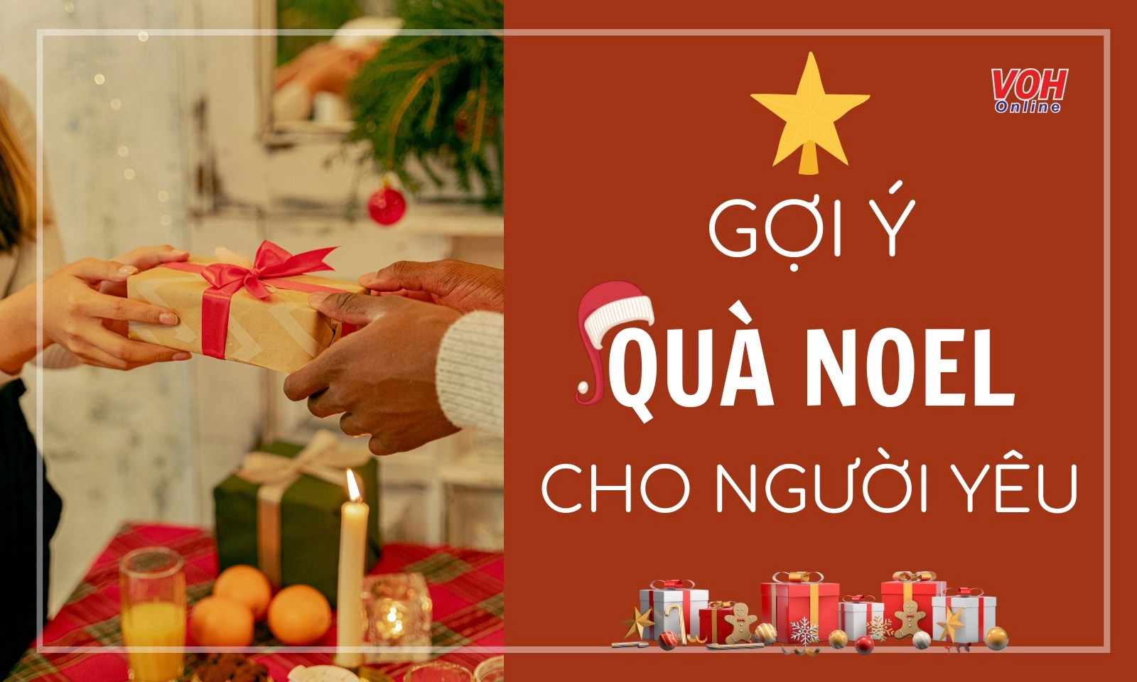 Gợi ý quà Noel cho người yêu ý nghĩa, tinh tế nhất