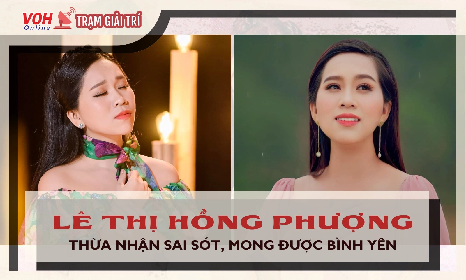 Hồng Phượng thừa nhận sai sót, mong được bình yên sau ồn ào tranh chấp tài sản của Vũ Linh