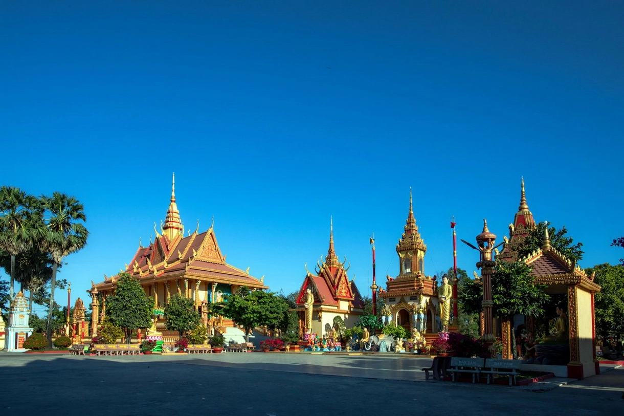 Chùa Xiêm Cán: Nét văn hóa Khmer vùng Tây Nam bộ