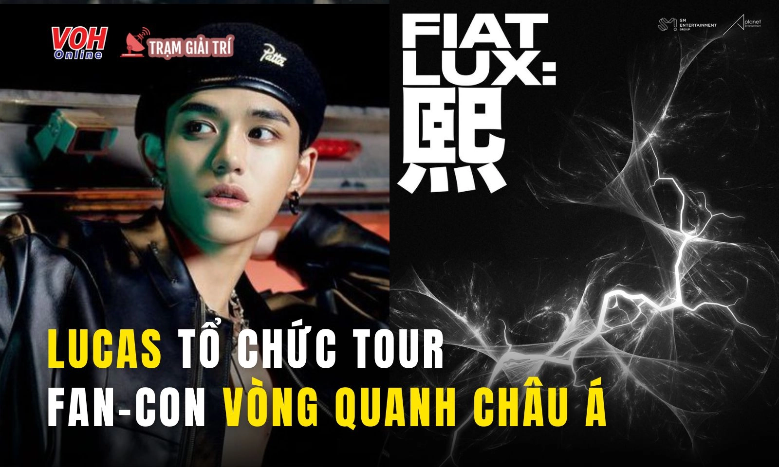 Cộng đồng mạng bức xúc trước thông tin Lucas tổ chức tour vòng quanh Châu Á