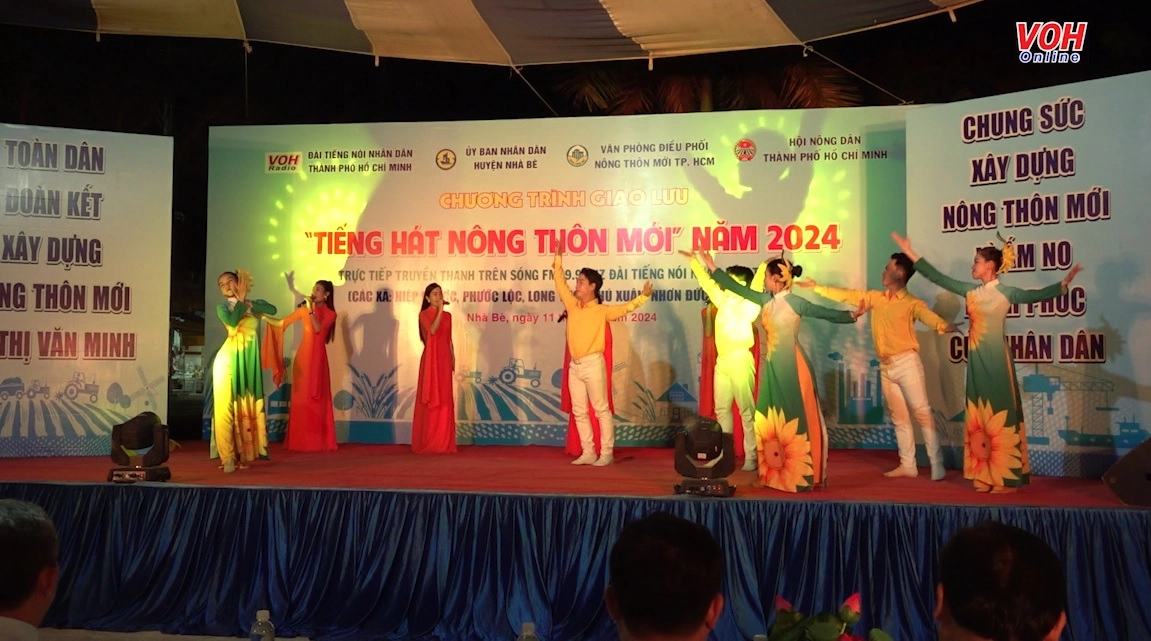 Giao lưu Tiếng Hát Nông Thôn Mới năm 2024 (huyện Nhà Bè) - 11/5/2024