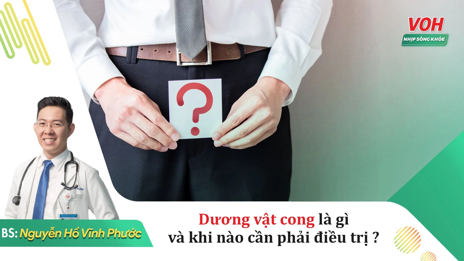 Thời điểm điều trị dương vật cong thích hợp?