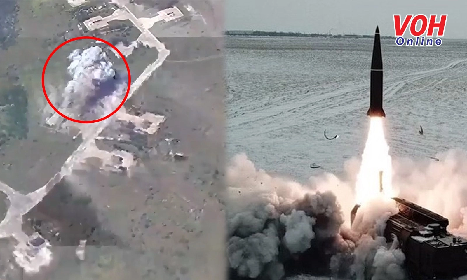 Tên lửa Iskander Nga tập kích sân bay,  bắn nổ MiG-29, Su-25 Ukraine