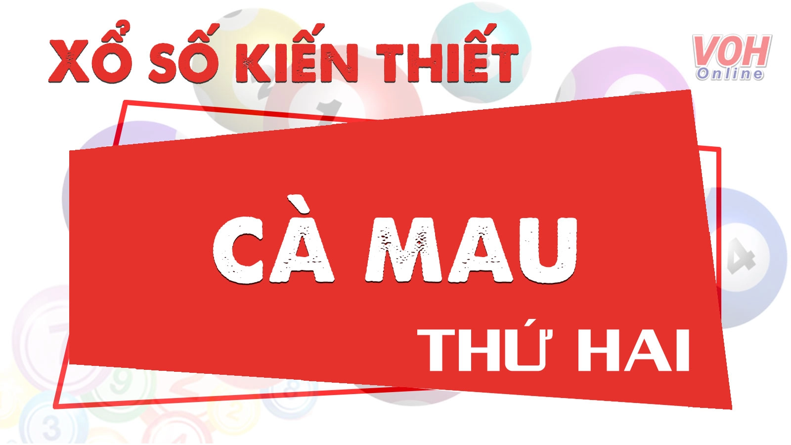 XSCM 16/3 - Kết quả xổ số Cà Mau hôm nay thứ 2 ngày 16/3/2026