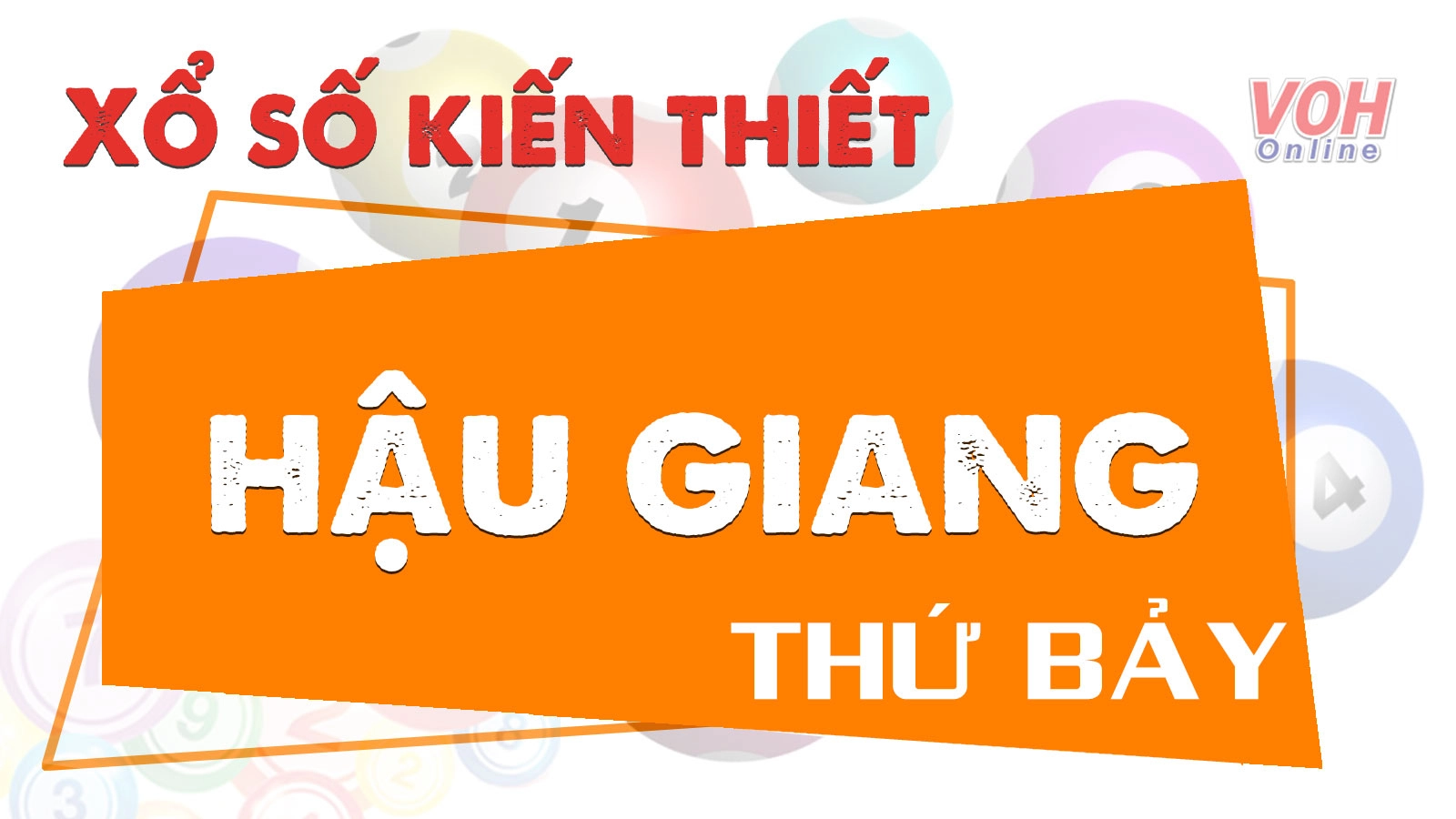 XSHG 13/9 - Kết quả xổ số Hậu Giang hôm nay thứ 7 ngày 13/9/2025